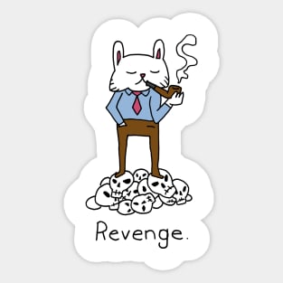 Revenge Bunny Quite Satisfied with His Skull Trophies and New Tobacco Blend Sticker